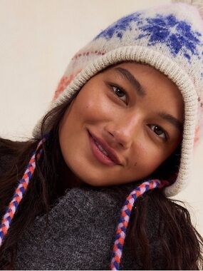 Free People Winter Whimsy Trapper Hat NWT